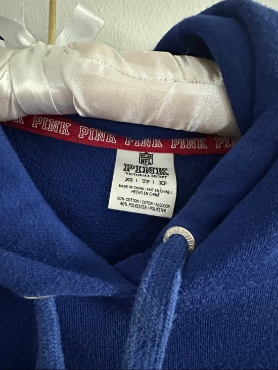Victoria's Secret PINK NFL Giants Hoodie XS - Picture 3 of 6